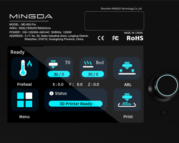 MINGDA MD-600 Pro 3D-Drucker