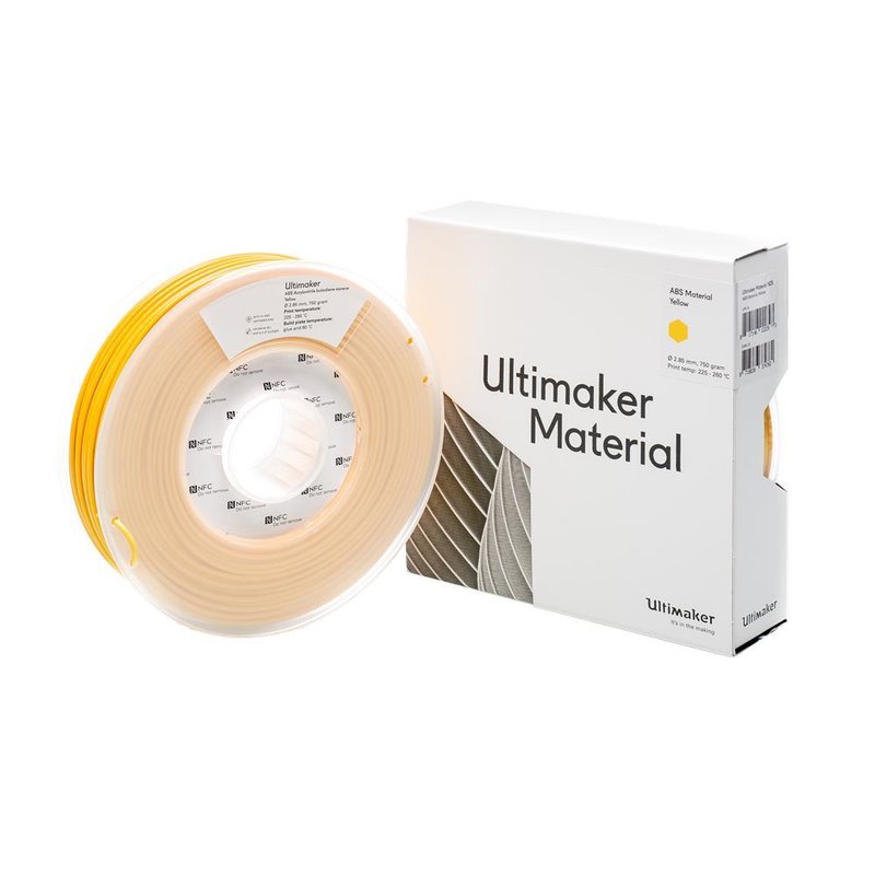Ultimaker ABS gelb Filament