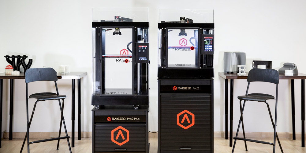 Raise3D Pro2 plus Dual Extruder 3D-Drucker - Sonderrabattaktion bis zum 31.12.2022