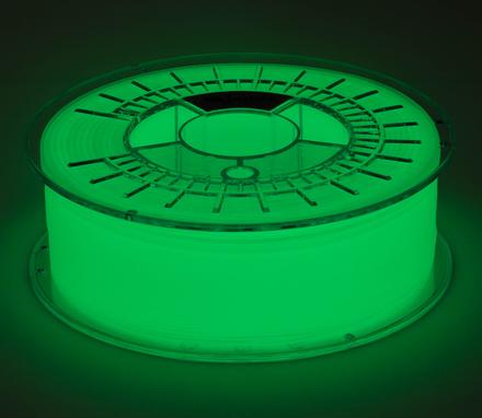 PETG glowEX Filament - leuchtet im Dunkeln