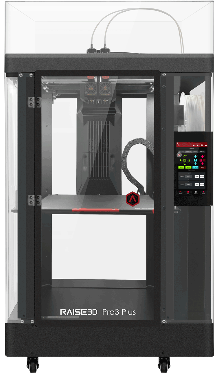 Raise3D Pro3 Plus 3D-Drucker mit Dual-Extruder